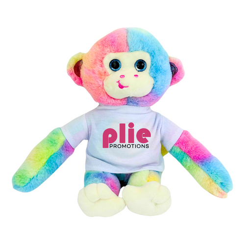 Rainbow Monkey & Shirt - Ships in 4-5 weeks - Tiered Pricing!