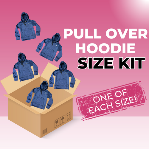 Pull Over Hoodie Size Kit Rental