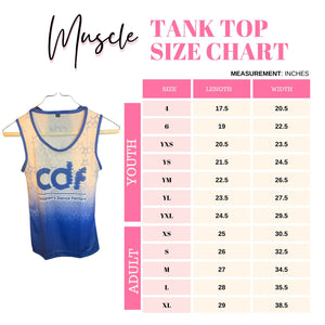 Muscle Tank Top - Ships in approx. 5 weeks