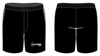 Keycid T X bball shorts white