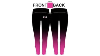 Fyidnc F L leggings pinkombre