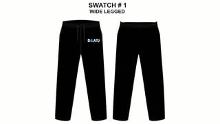 Swatch #1 Wide Legged Sweatpants