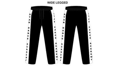 Starda C T panel pants black 1