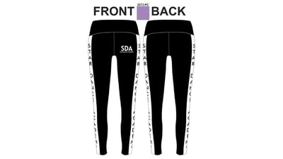 Starda C T leggings side text