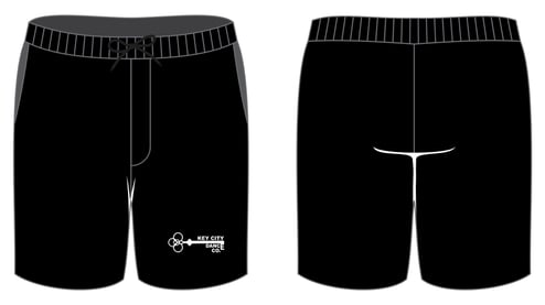 Keycid T X bball shorts white