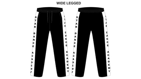 Starda C T panel pants black 1
