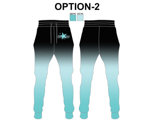 *Black/Blue Ombre* Shooting Stars School of Dance (Greater Providence YMCA)- Jogger Pants