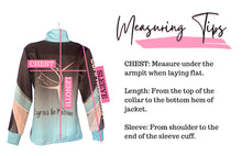 Load image into Gallery viewer, Triple Motion Dance Ombre Fitted Jacket